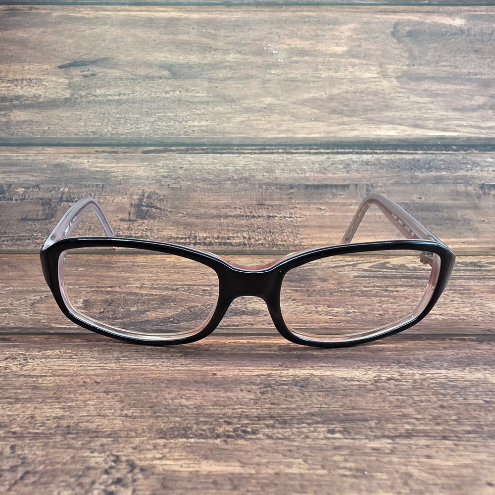 DKNY DY 4007 3094/11 Black Pink Rectangular Eyeglasses 53 18 130